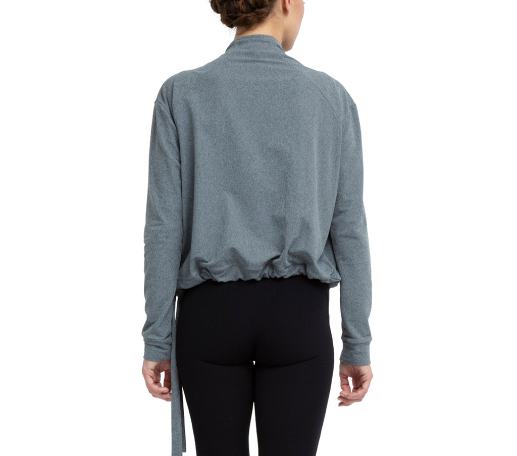 Power-stretch technical sweatshirt