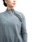 Power-stretch technical sweatshirt