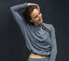 Power-stretch technical sweatshirt